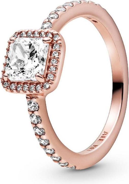 Produktbild Pandora Quadratischer Funkelnder Strahlenkranz Ring (58)