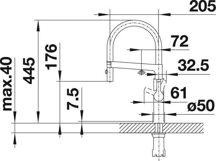 Actual product image Blanco Solenta-S Senso