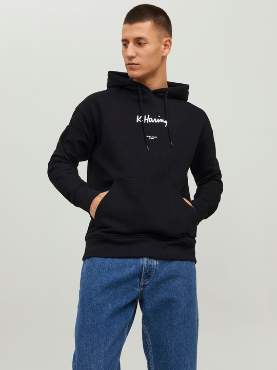 Immagine prodotto Jack & Jones Felpa con cappuccio JJ Keith Haring (L)