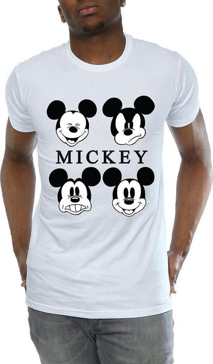 Immagine prodotto Disney Maglietta Uomo Quattro Teste di Topolino in cotone (S)