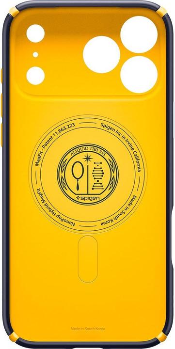 Actual product image Spigen Nano Pop Hybrid (MagFit) iPhone 17 Pro Max Case Blueberry Navy (Apple iPhone 17 Pro Max)