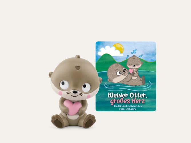 Actual product image Tonies Audiosystem Hörfigur Kleiner Otter, grosses Herz - Lieder und Geschichten zum Liebhaben (German)