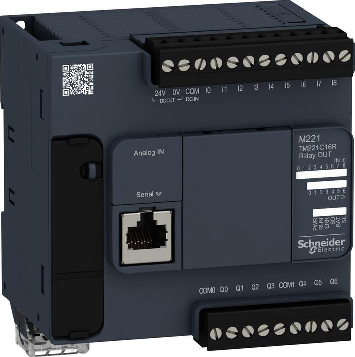 Produktbild Schneider Electric CONTROLLER M221-16IO RELAY COMPACT