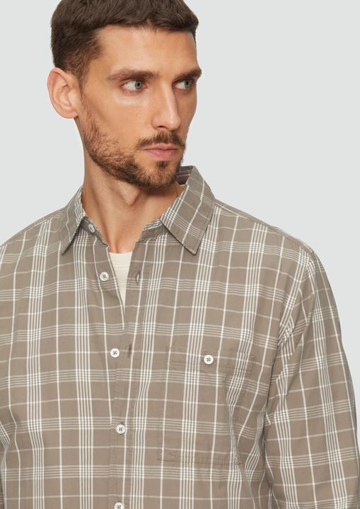 Produktbild S.Oliver Hemd Regular Fit: Kariertes Hemd mit Label-Patch (XXL)