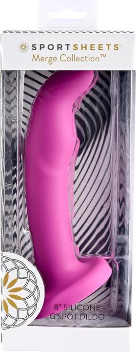 Productafbeelding Sportsheets Merge Collectie - Tana - 8" Solid Silicone G-Spot Dildo