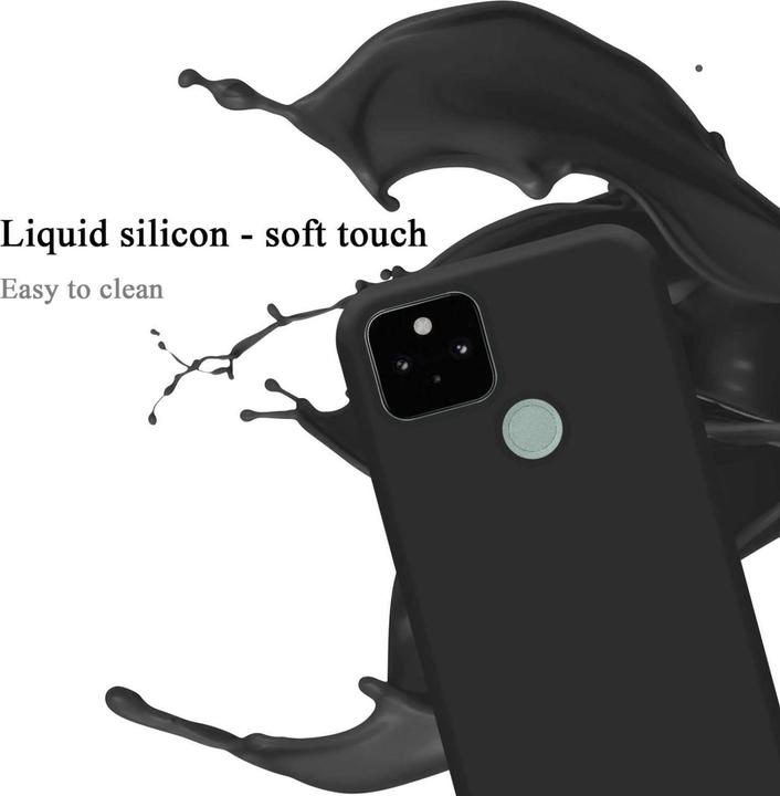 Immagine prodotto Cadorabo Custodia per Google PIXEL 5 TPU Liquid Silicone Case (Google Pixel 5)