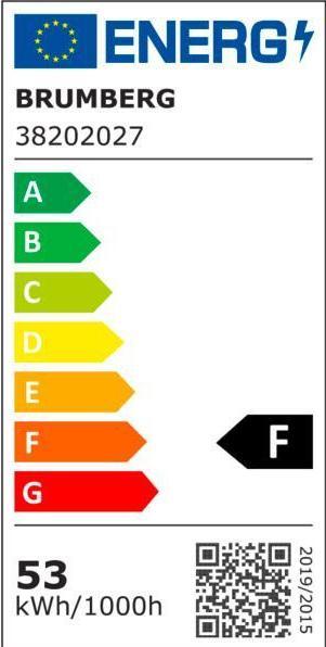 Energie-Label Brumberg LED-Flexband (Weiss, 500 cm, Indoor)