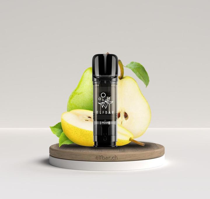 Image du produit Elfbar ELFA Pro - 2ml Pods 20mg, Pear (Poire)