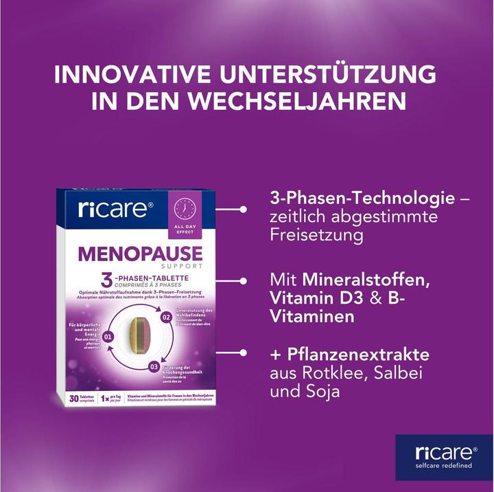 Actual product image ricare Menopause Support (30 Piece, Pills)
