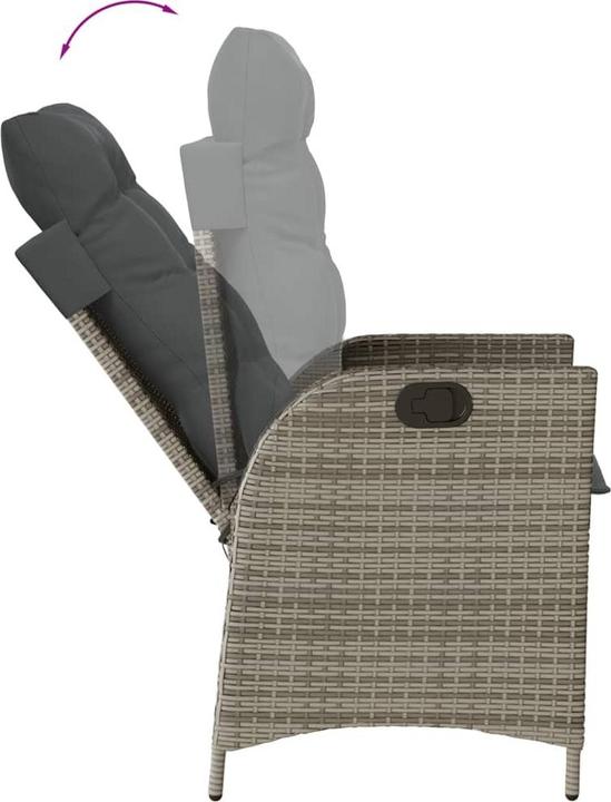 Produktbild vidaXL Garten Essgruppe