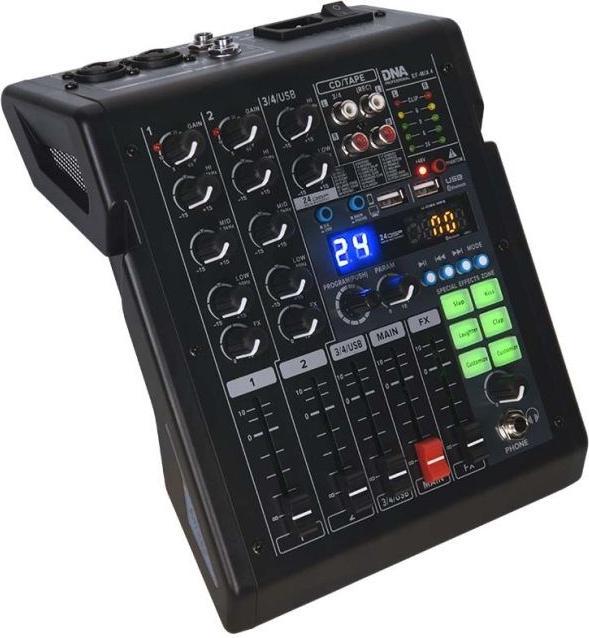 Produktbild No Name DNA EF-MIX 4 USB MP3 Bluetooth analog Audio Mixer