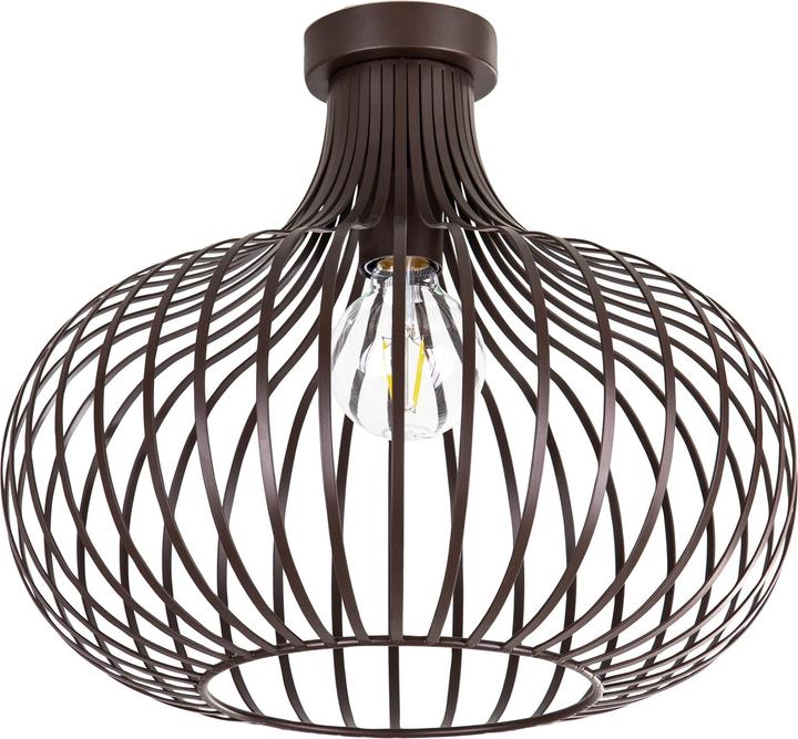 Nino Leuchten 63370111Plafonnier 'Mateo' couleur rouille (E27)