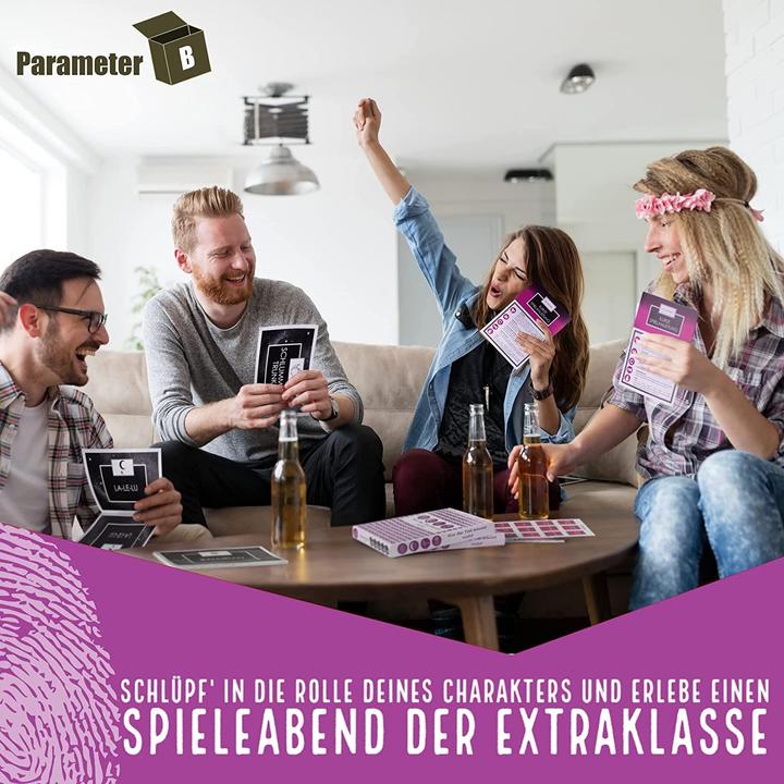 Produktbild Parameter B Nur der Tod träumt nicht - Krimidinner (Deutsch, 4 Spieler)