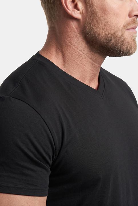 Actual product image Men+ T-Shirt, Basic, Halbarm, V-Ausschnitt (XL)
