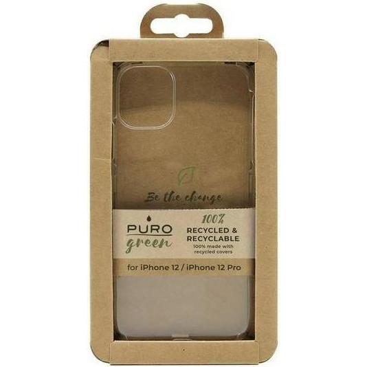 Thumbnail - Puro Green Recycled Eco Case - Eco Case for iPhone 12/12 Pro (Transparent) (Apple iPhone 12), Smartphone Hülle, Transpar...