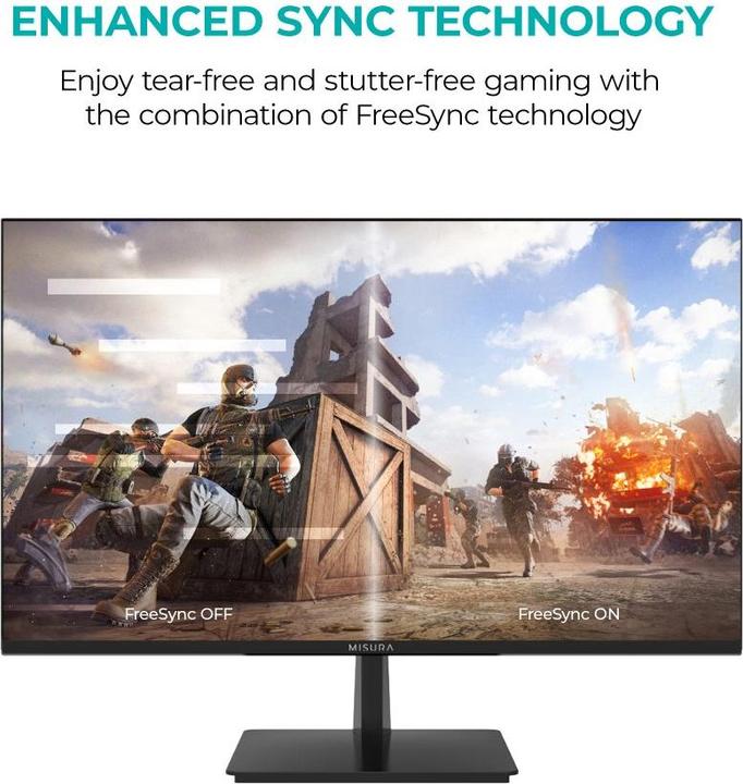 Image du produit Misura Moniteur de bureau 24" - 75 Hz (1920 x 1080 pixels, 24")