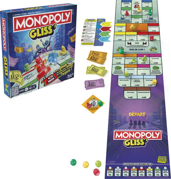 Immagine prodotto Monopoly Gliss (Francese, 2 - 8 Giocatori)
