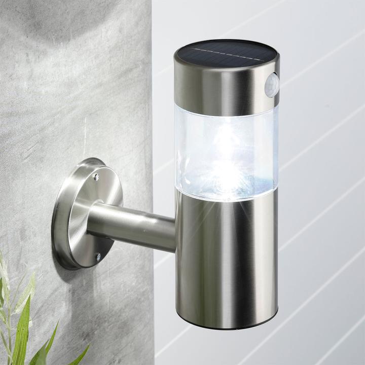 Actual product image Childhome Set of 4 LED wall light, solar-powered with motion detector, IP44 outdoor light (100 lm, IP44)