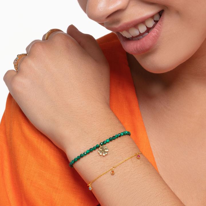 Immagine prodotto Thomas Sabo Bracciale (16 cm, Argento 925, Doratura in oro giallo 750)