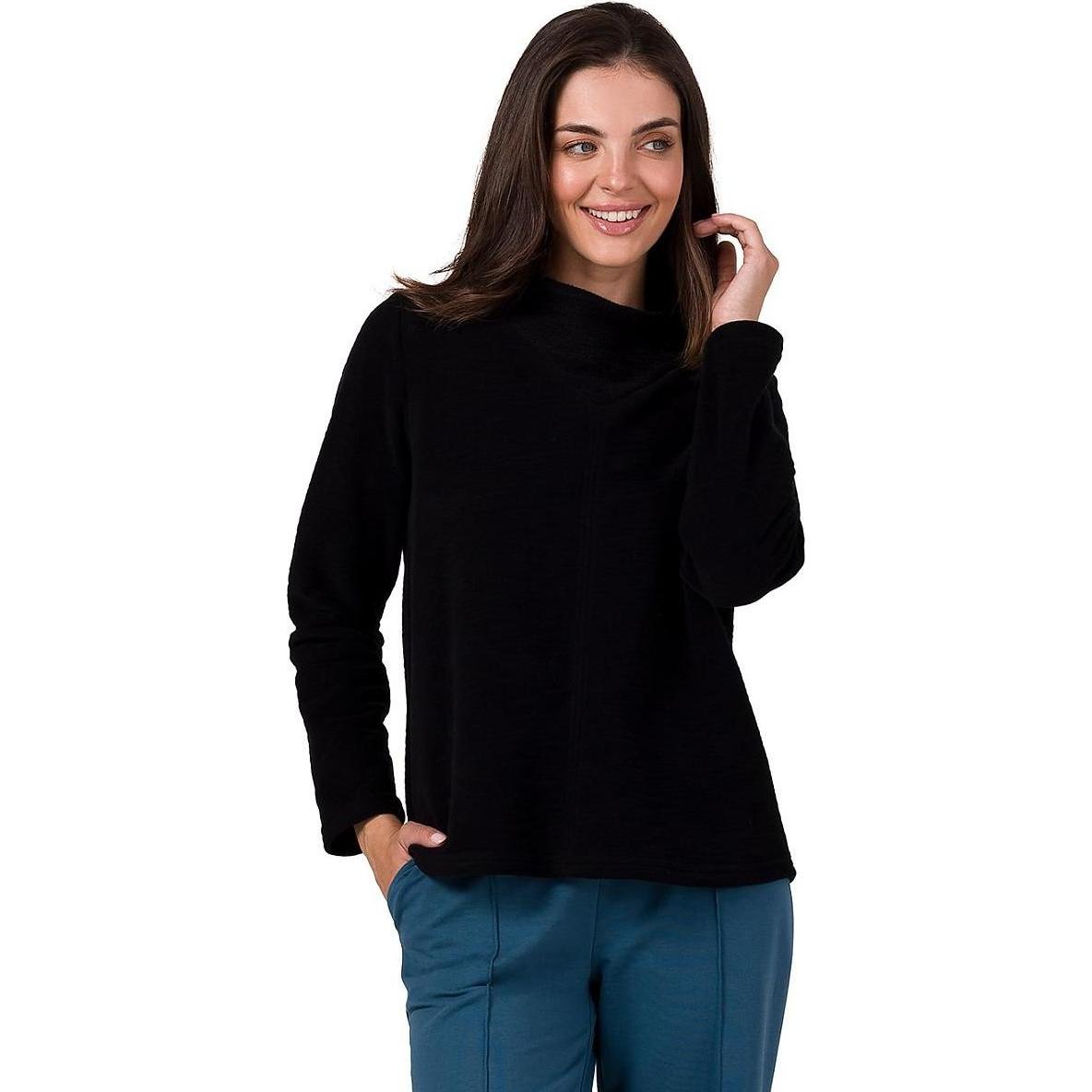 Be Wear, Damen, Pullover, Sweater, Schwarz, (XL)