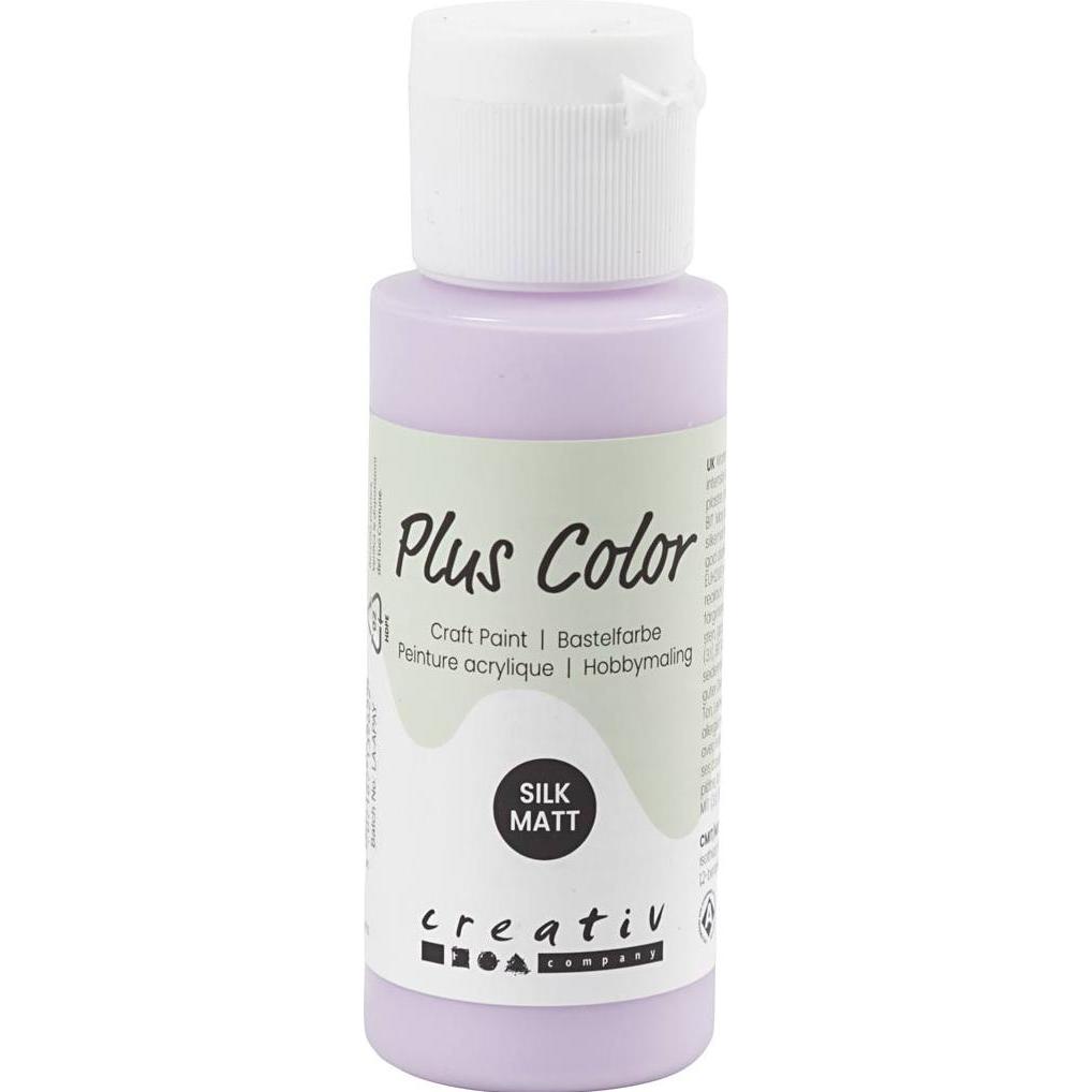 Plus Color, Colore + Vernice per fai da te, Craft Paint (60 ml)