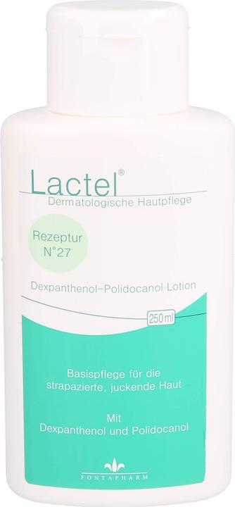 Produktbild Fontapharm Lactel Nr.27 5% Dexpanthenol u. Polidocanol Lotion, 250 ml LOT (Körperlotion, 250 ml)