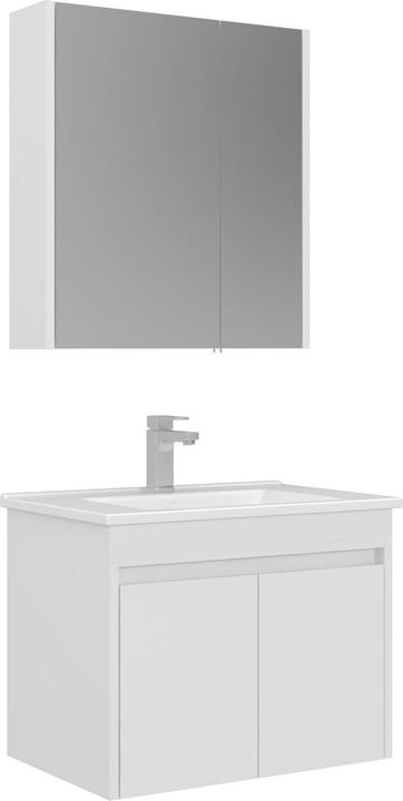 Produktbild Homitis Arno 65 Bathroom Cabinet With Sink & Mirror Set (2 Pieces)