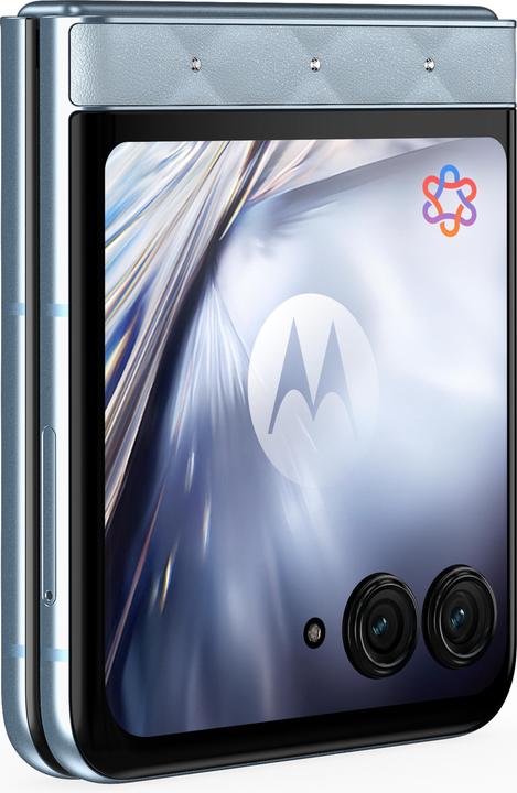 Produktbild Motorola Razr60 Loops Powered By Bose (256 GB, Ice Melt, 6.90", Dual SIM, 5G)