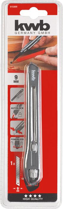 Image du produit kwb Cutter à lame sécable Interlock avec tête 9 mm (Cutters)