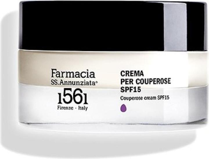 Actual product image Farmacia SS. Annunziata Couperose Cream Sun Protection Factor 15 (50 ml)