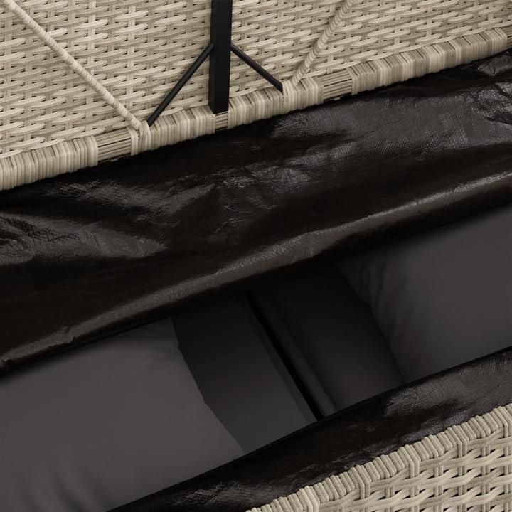 Image du produit vidaXL Ensemble salon de jardin 10 pièces avec coussins