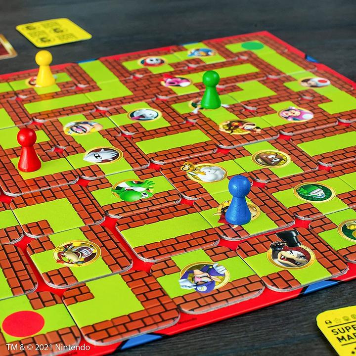 Productafbeelding Ravensburger Super Mario Doolhof (Frans, Italiaans, Nederlands, Engels, Portugees)