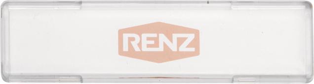Renz Couvercle de bouton-poussoir 97-9-82051 Plastique transparent