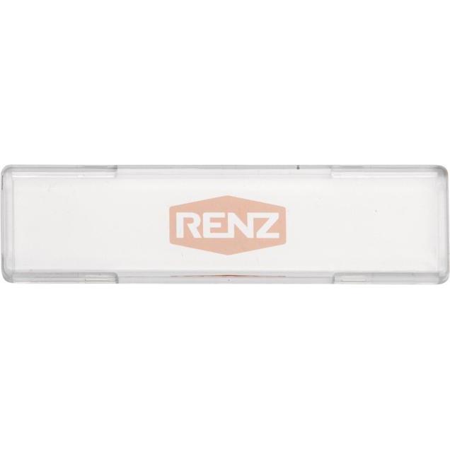 Renz Tasterabdeckung 97-9-82051 Kunststoff glasklar, Taster + Schalter, Grau