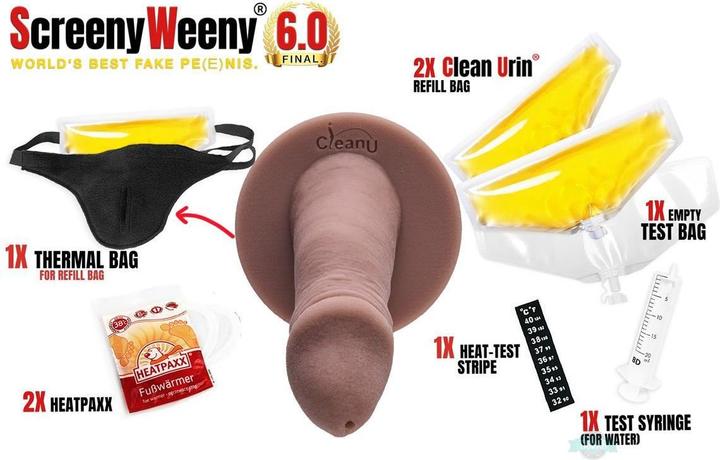 Actual product image CleanU Screeny Weeny Set 6.0 Nordic White Trimmed