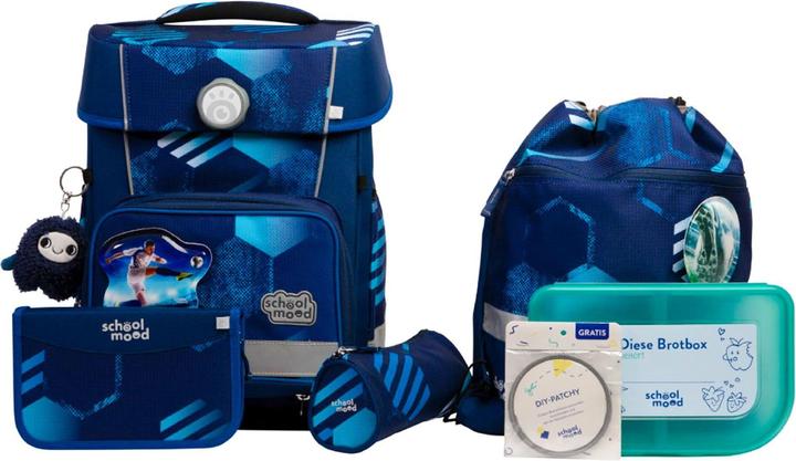 Immagine prodotto School-Mood Set di zaini Champion Pro da 7 pezzi (21.50 l)