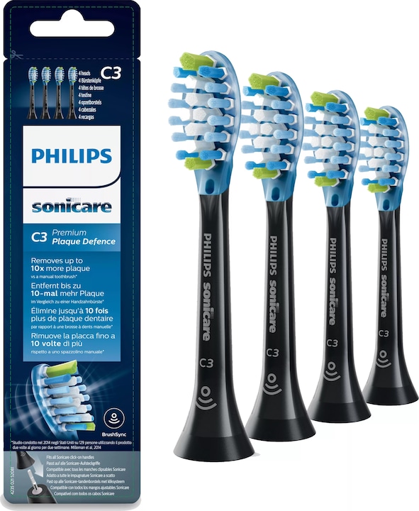 Actual product image Philips Sonicare C3 Premium Plaque Defence (4 x)