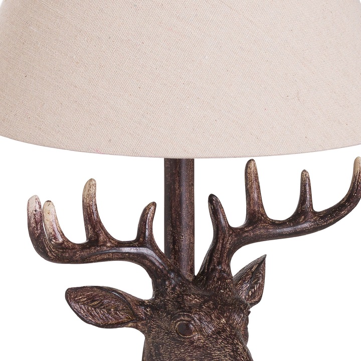 Actual product image Hill Interiors Stag Table Lamp