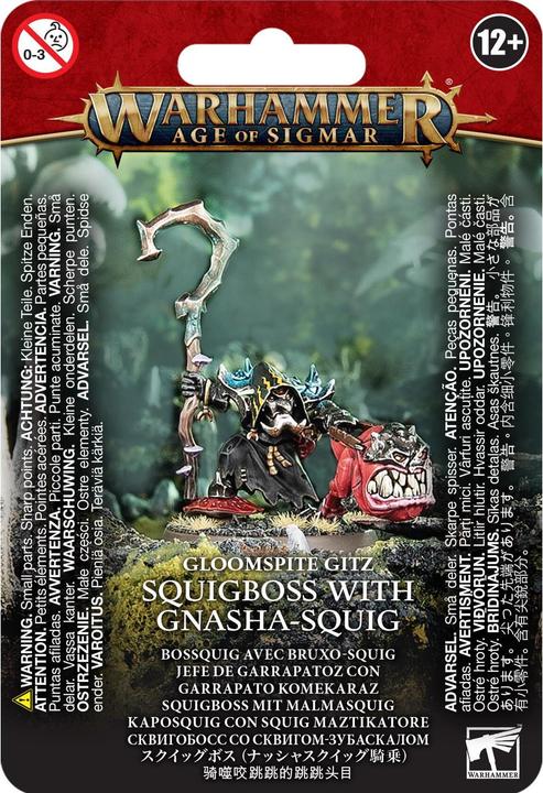 Produktbild Games Workshop Squigboss with Gnasha-squig (Kunststoff)