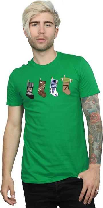 Immagine prodotto Star Wars Christmas Stockings Maglietta Uomo (L)