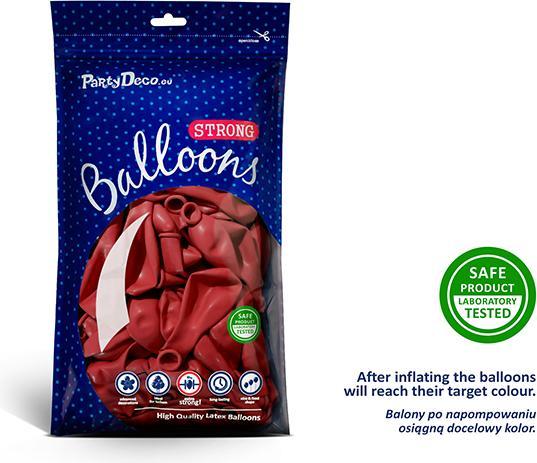 Produktbild Partydeco Luftballons 12cm Pastellrot (100Stk) (100 x)