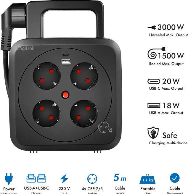 Immagine prodotto LogiLink LPS504 (5 m)