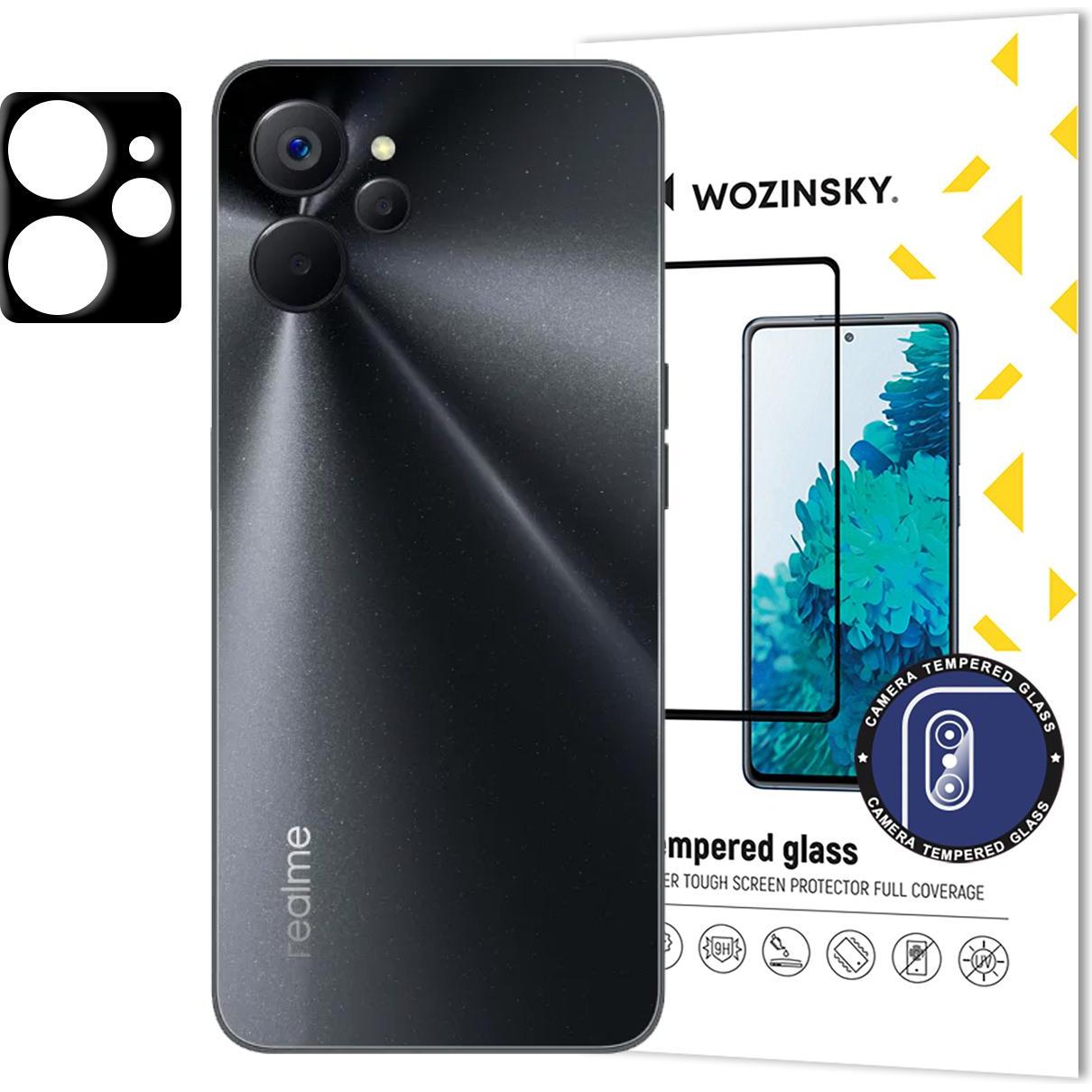 Wozinsky Vetro temperato completo per Realme 10 5G / Realme 9i 5G per fotocamera 9H (1 pz., Realme 10S 5G, Realme 9 5G), Pellicola protettiva smartpho