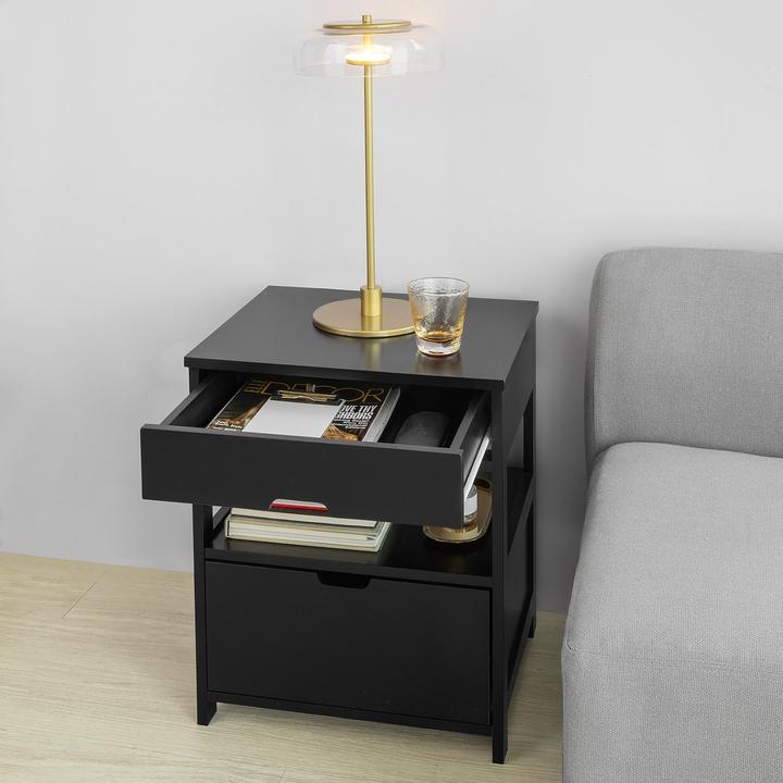 Actual product image SoBuy Bedside table (45 x 38 x 55 cm)