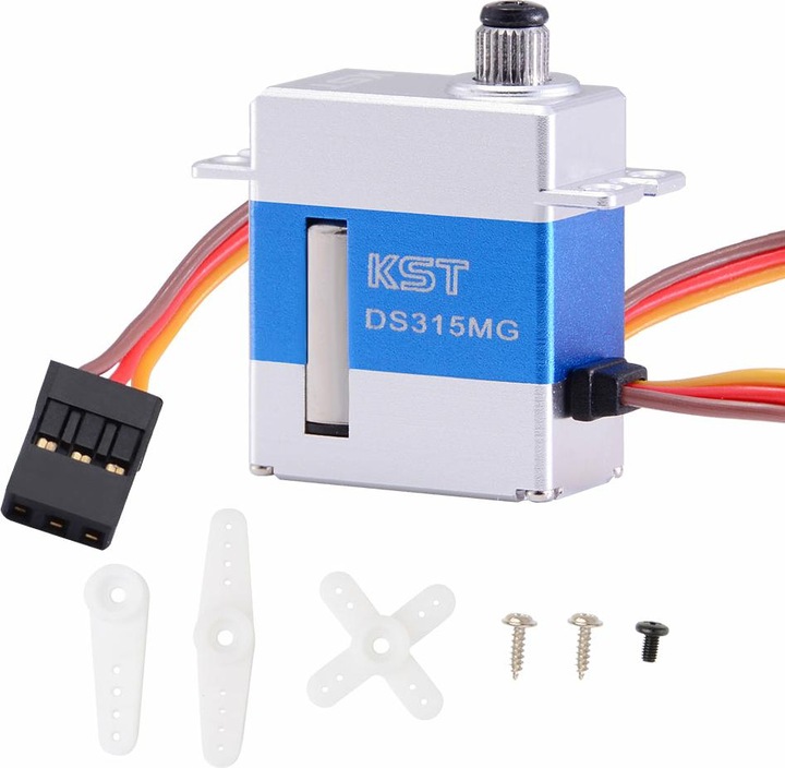 Actual product image KST Micro Servo DS315MG V8.0 4.8 kg, 0.07 s, Digital HV