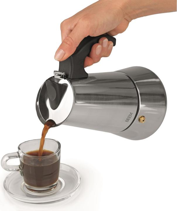 Produktbild Beem Espressokocher 6 Tassen, Schwarz/Silber (6 Tassen)