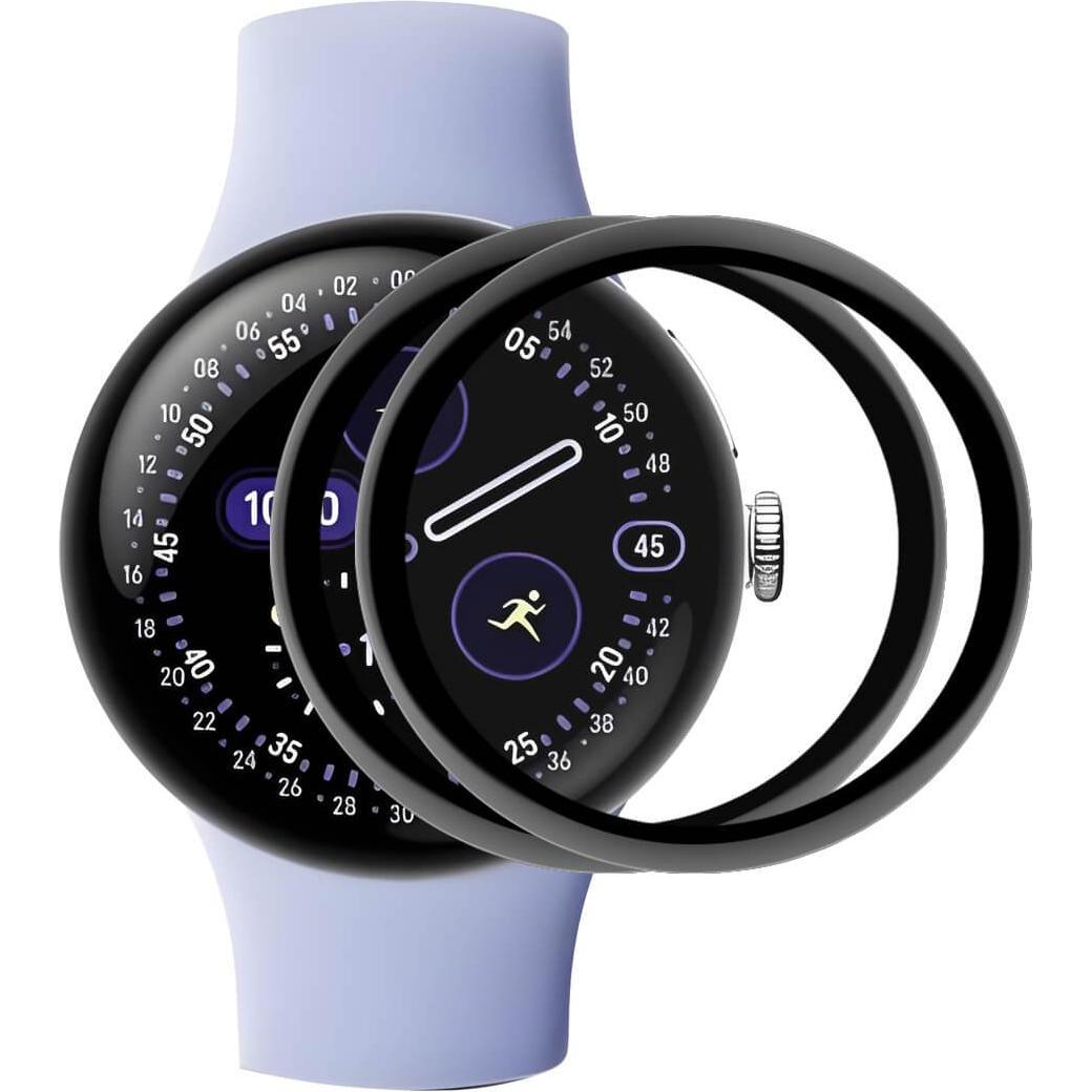 Cover-Discount Google Pixel Watch 4 - 41mm - 2Stk. Display Schutzfolie PET, Pellicola protettiva per smartwatch, Trasparente