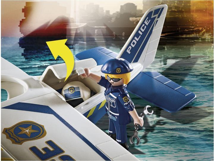 Image du produit Playmobil Avion de la police : poursuite de contrebandiers (70779, Playmobil City Action)