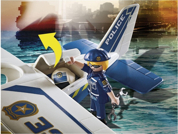 Produktbild Playmobil Polizei- Wasserflugzeug: Schmuggler- Verfolgung (70779, Playmobil City Action)