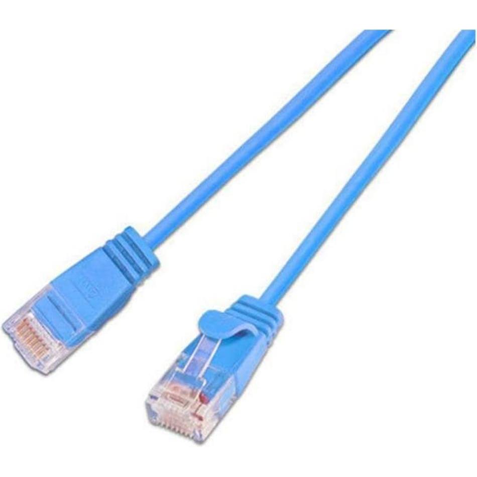 Wirewin Slim Patchkabel: UTP, 1.5m, blau (U/UTP, CAT6, 1.50 m), Netzwerkkabel